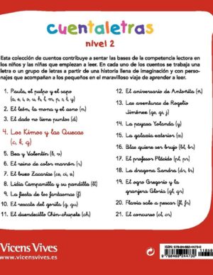 LOS KIMOS Y LAS QUECAS (C, Q, K) CUENTALETRAS